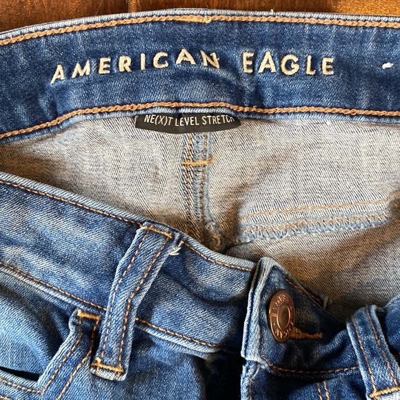 American Eagle Patched Skinny Jeans - Picture 5 of 6